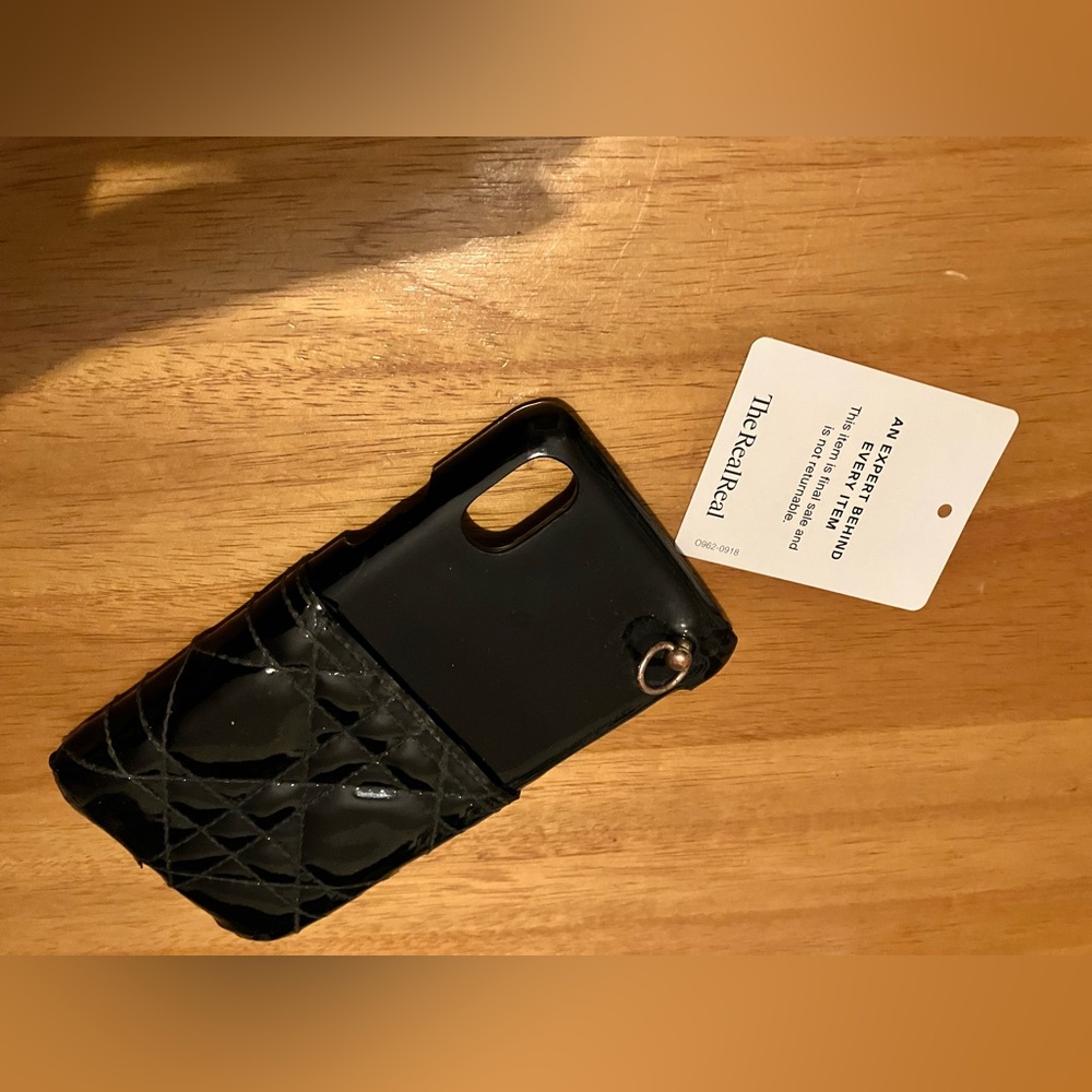 Dior Black Cannage Patent Leather Lady Dior iPhone 7plus - Picture 7 of 10